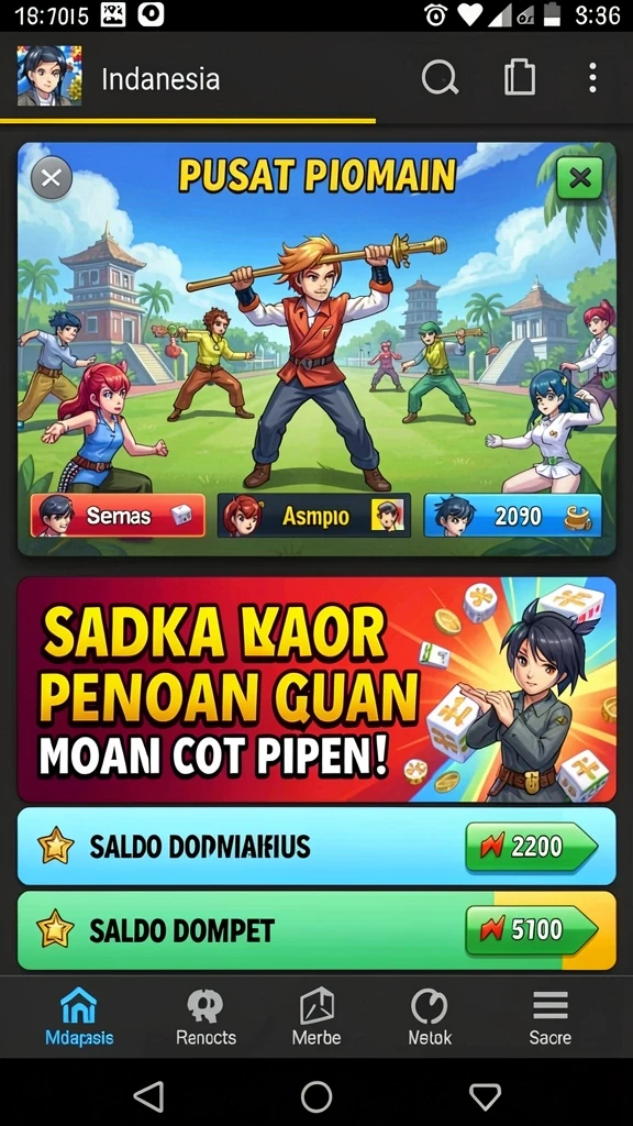 okidr - Tampilan antarmuka yang intuitif dan mudah digunakan.