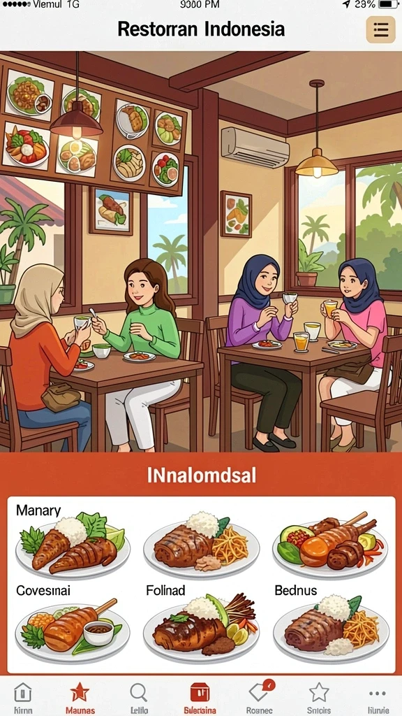 rajabotak - Tampilan antarmuka yang sederhana dan intuitif.