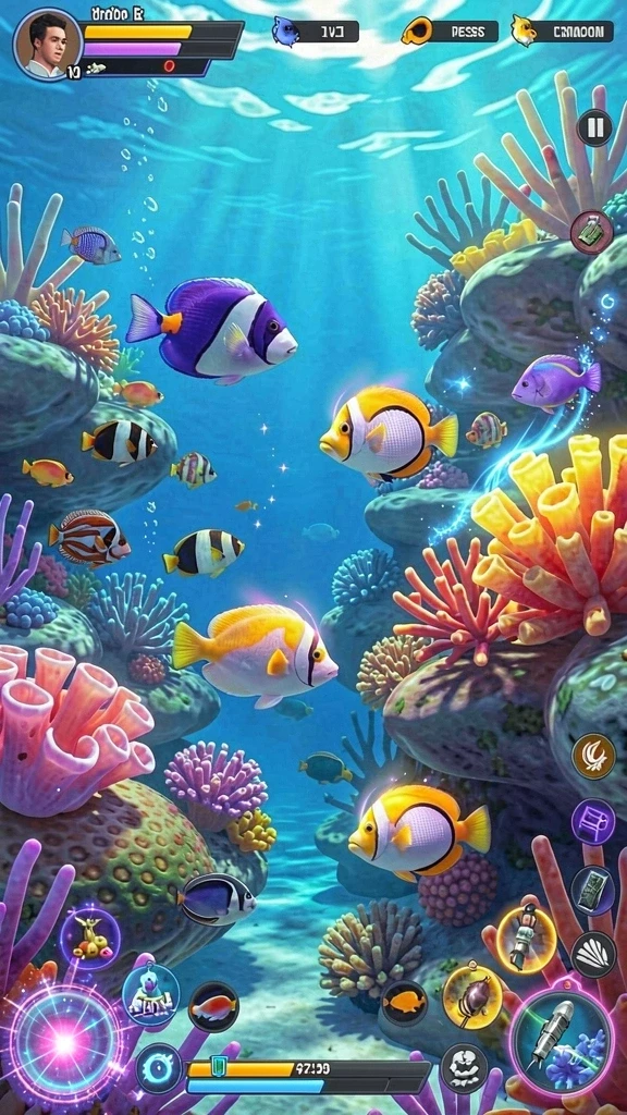 rr666 - Tampilan awal game dengan karakter ikonik.