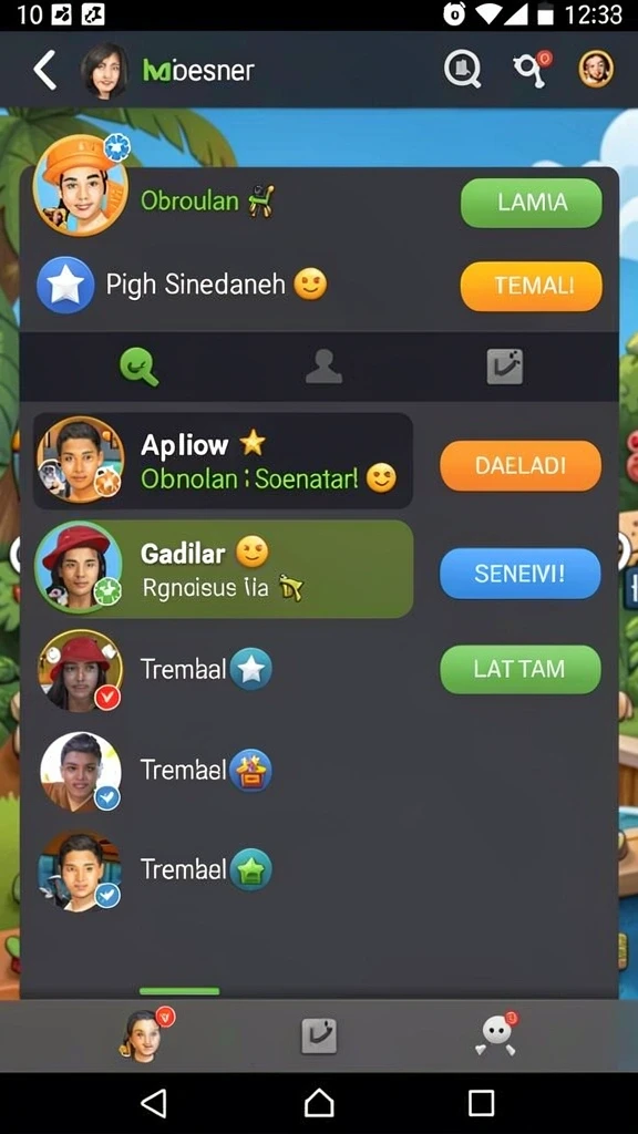 yumetoto - Screenshot dari mode permainan multiplayer yang seru.